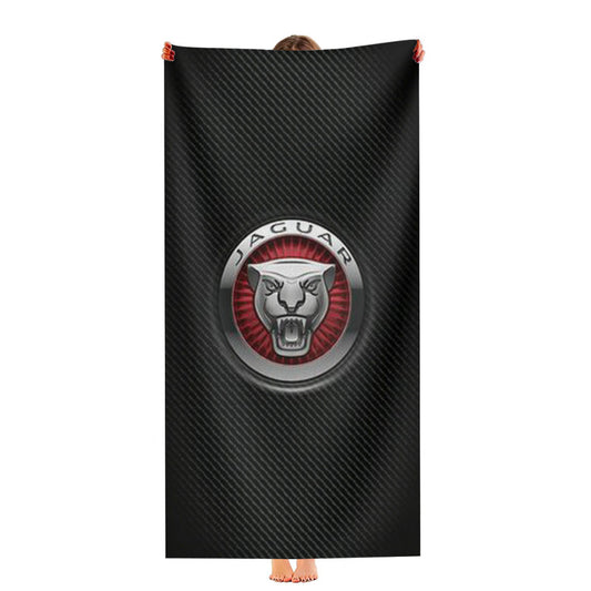 Jaguar Logo Ultra-Soft Luxury Bathroom Towels