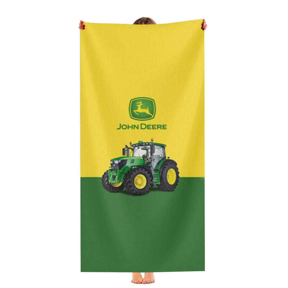 John Deere Tractor Ultra-Soft Luxury Bathroom Towels