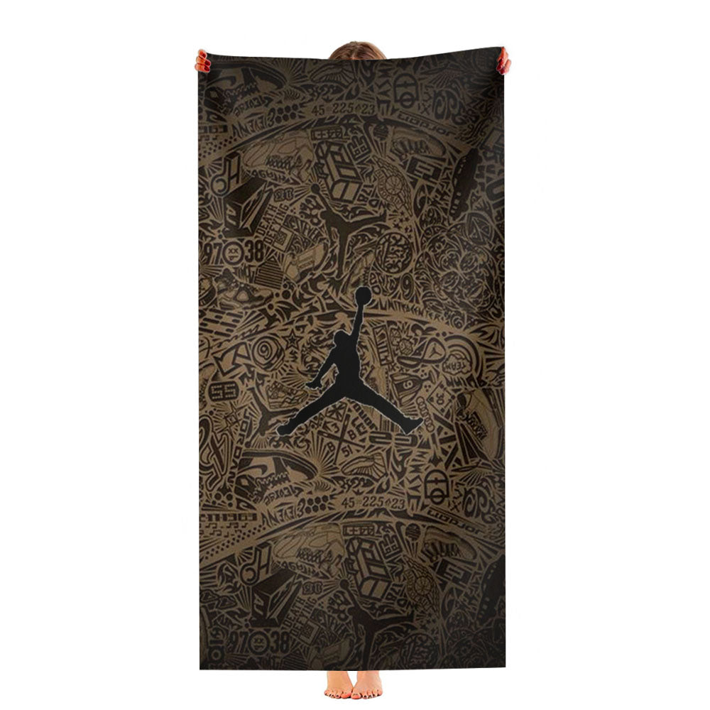 Jordan Pattern Ultra-Soft Luxury Bathroom Towels