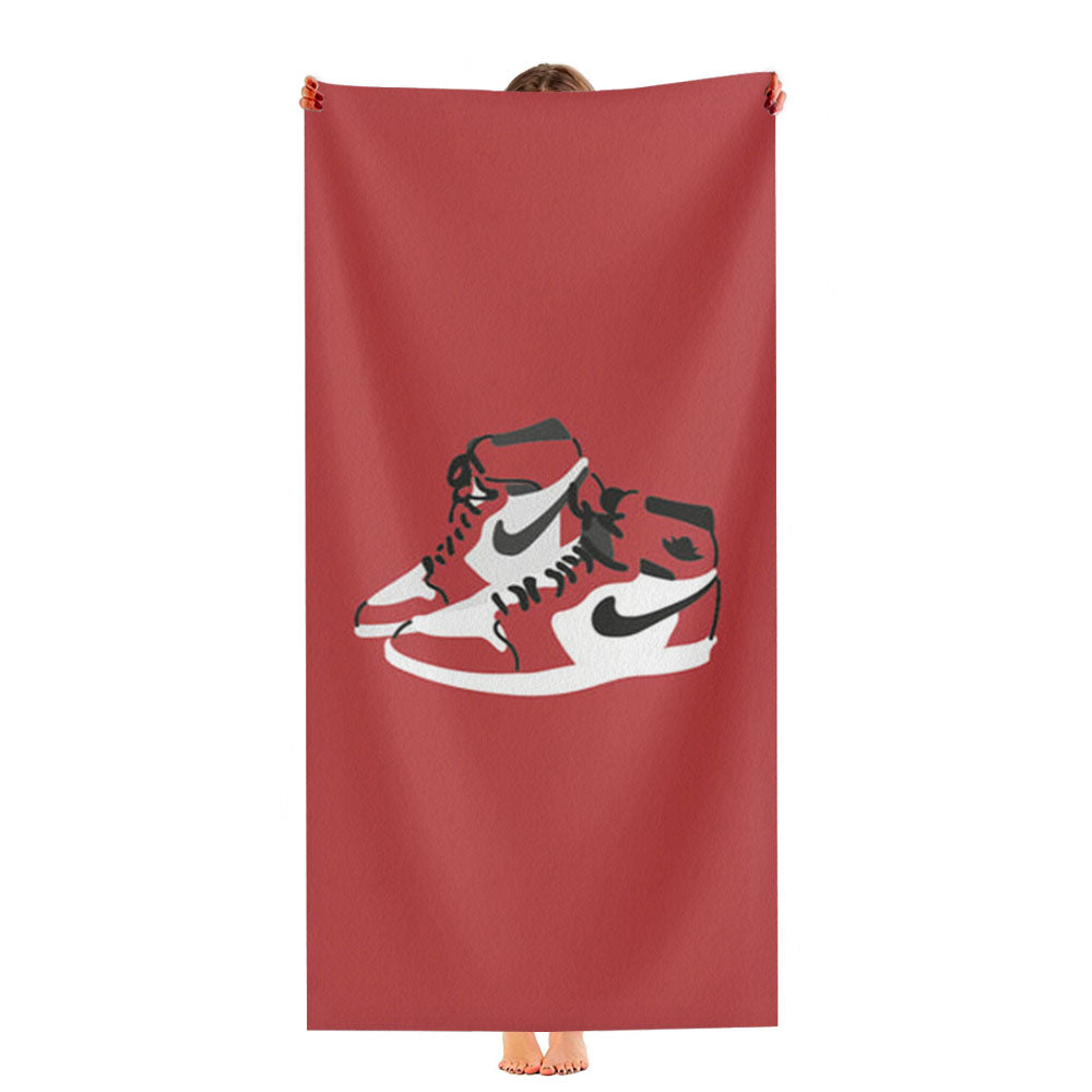 Jordans - Basketball Ultra-Soft Luxury Bathroom Towels