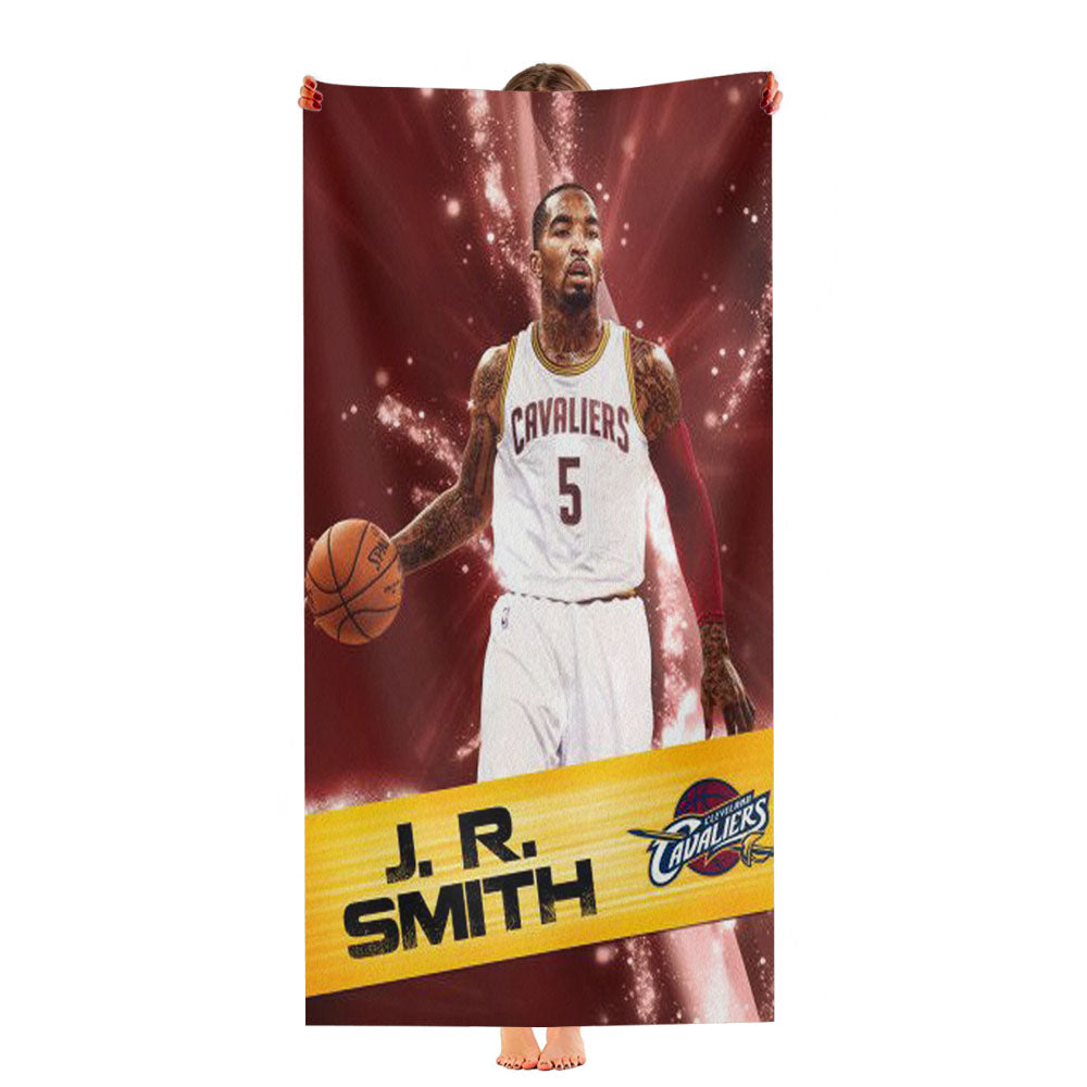 Jr Smth Cleveland Cavaliers Ultra-Soft Luxury Bathroom Towels