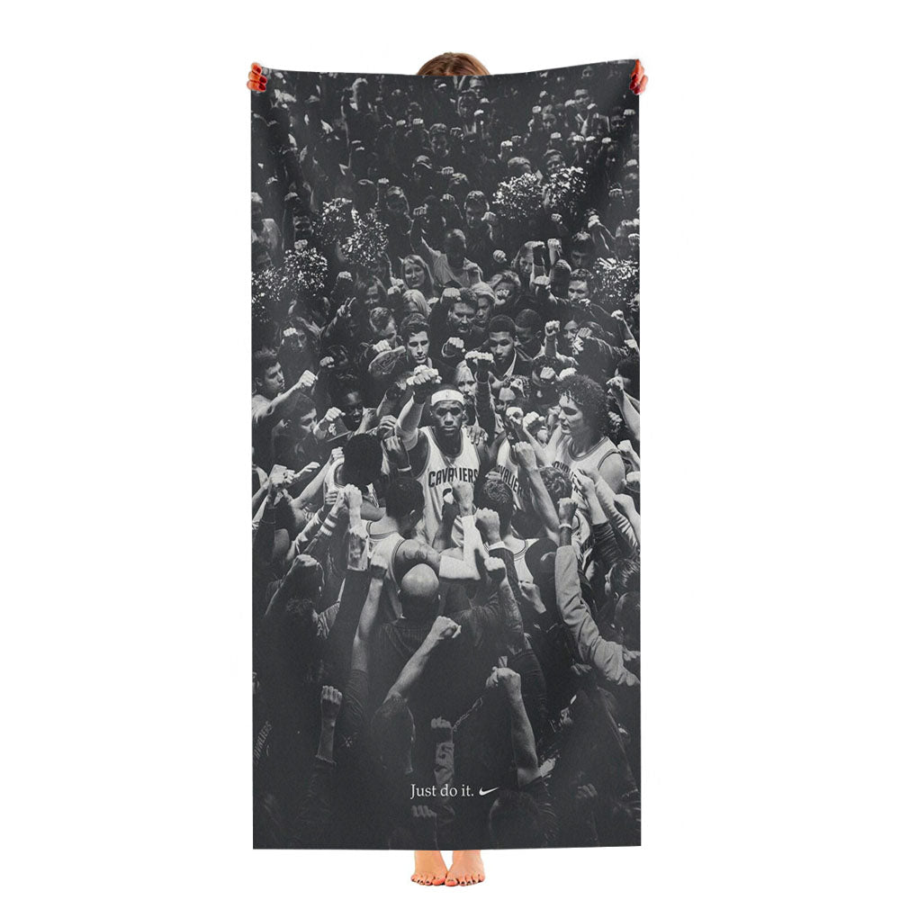 Just Do It Nike Ultra-Soft Luxury Bathroom Towels