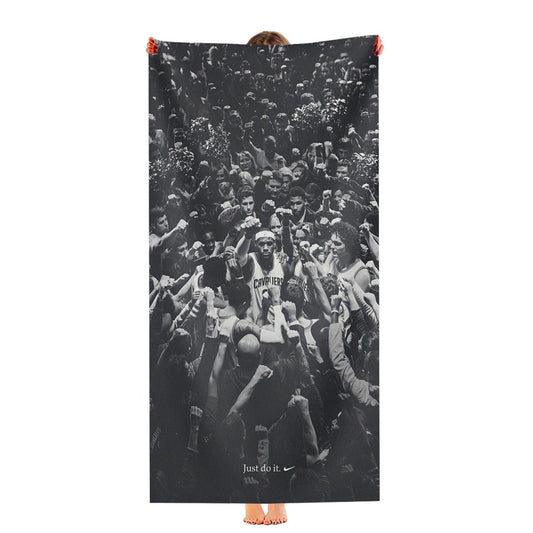 Just Do It Nike Ultra-Soft Luxury Bathroom Towels