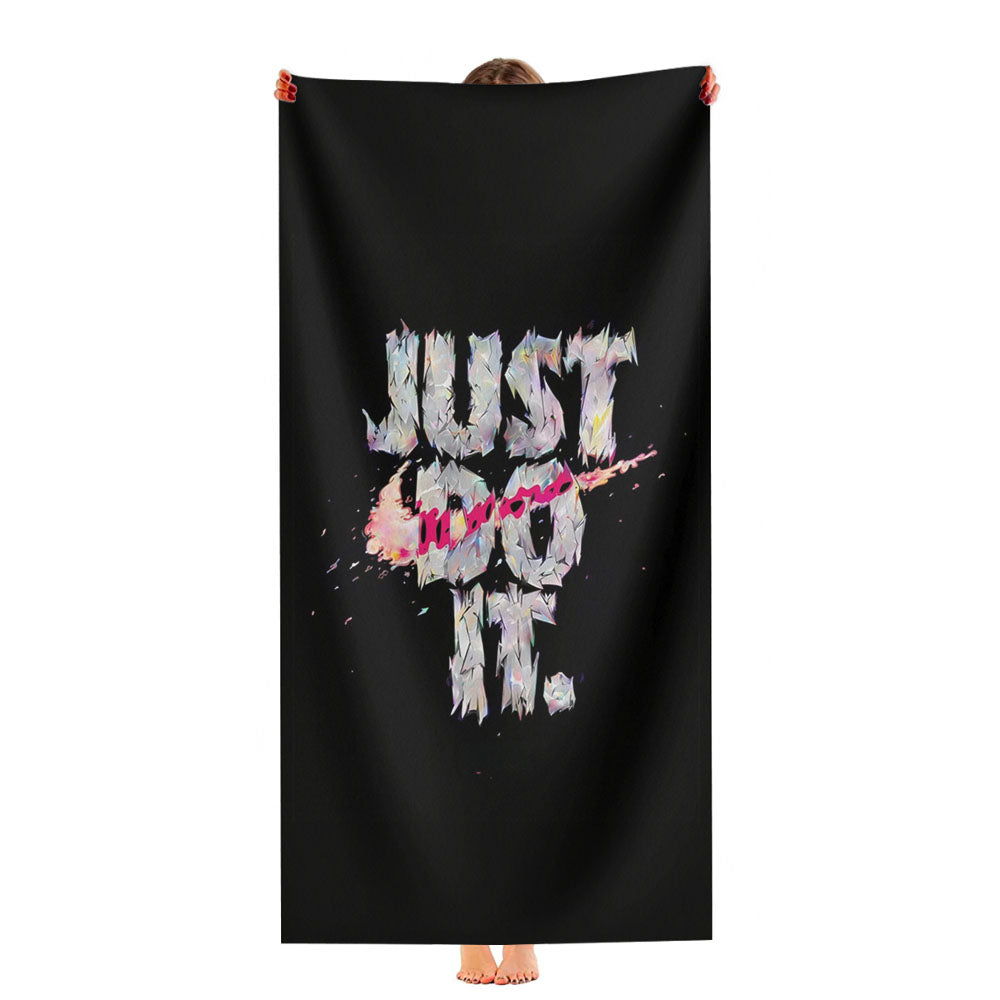 Just Do It Nike Pastel Ultra-Soft Luxury Bathroom Towels