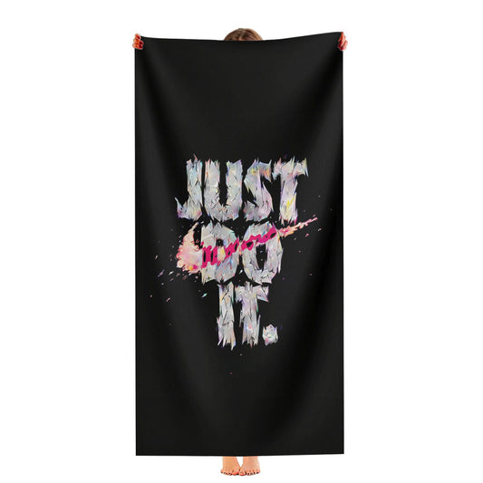 Just Do It Nike Pastel Ultra-Soft Luxury Bathroom Towels