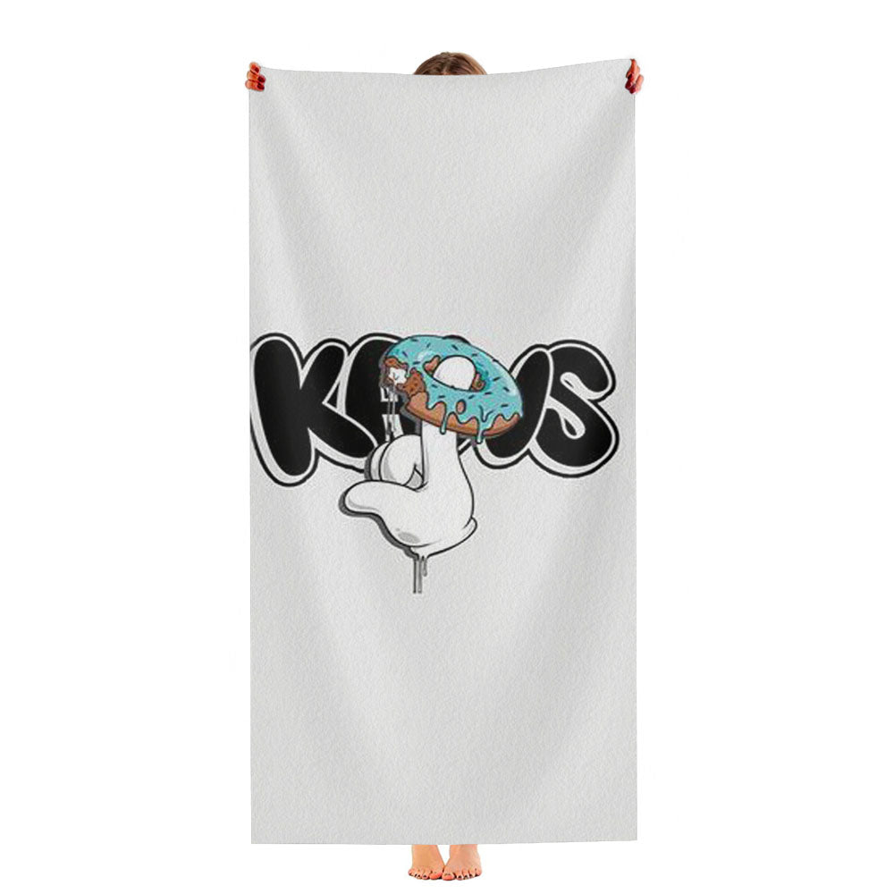 Kaws Finger Donut Ultra-Soft Luxury Bathroom Towels