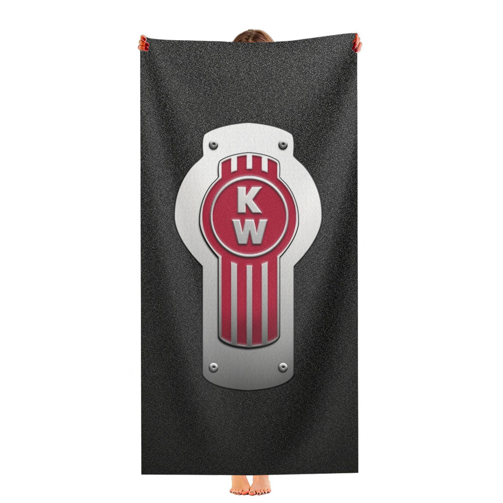 Kenworth Embl Ultra-Soft Luxury Bathroom Towels