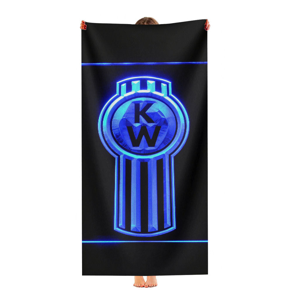 Kenworth Logo Ultra-Soft Luxury Bathroom Towels
