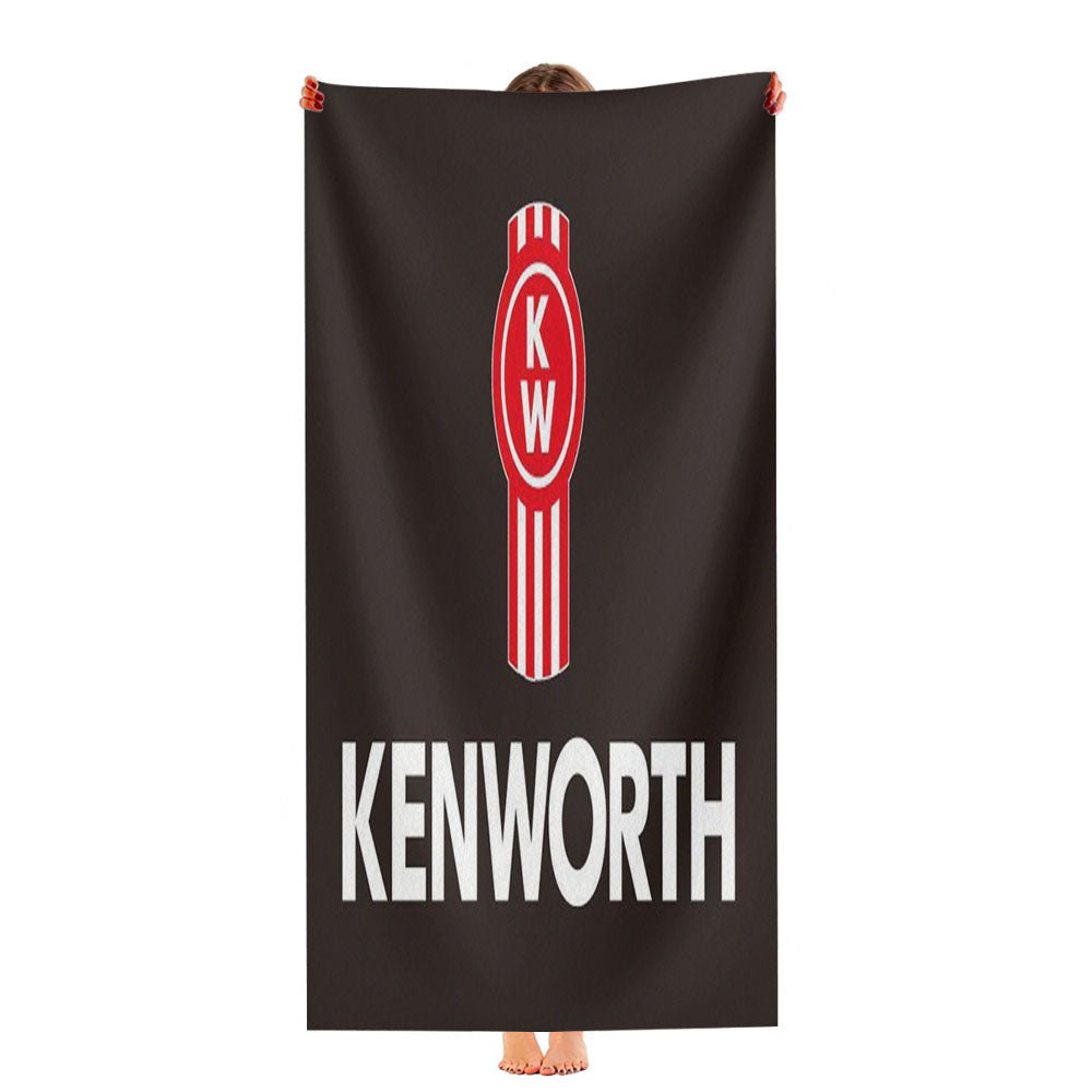 Kenworth Logo 2 Ultra-Soft Luxury Bathroom Towels