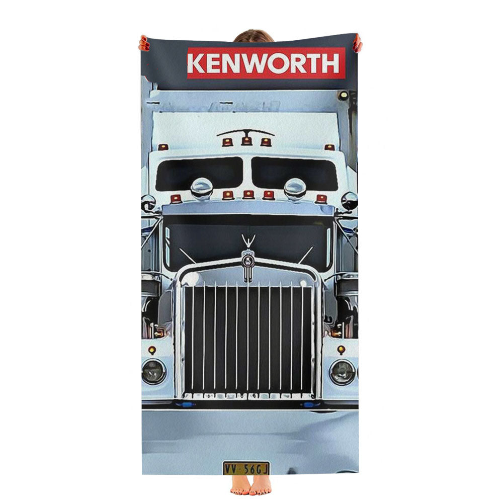 Kenworth Truck Logo Ultra-Soft Luxury Bathroom Towels