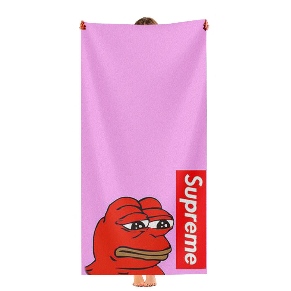 Kermit The Frog Supreme Ultra-Soft Luxury Bathroom Towels