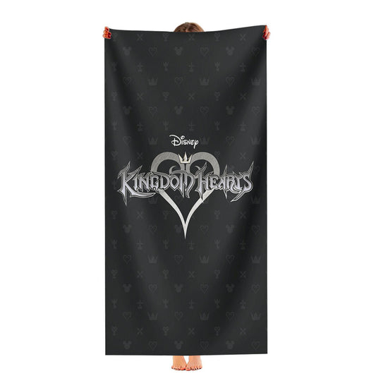 Kingdom Hearts Disney Pattern Ultra-Soft Luxury Bathroom Towels