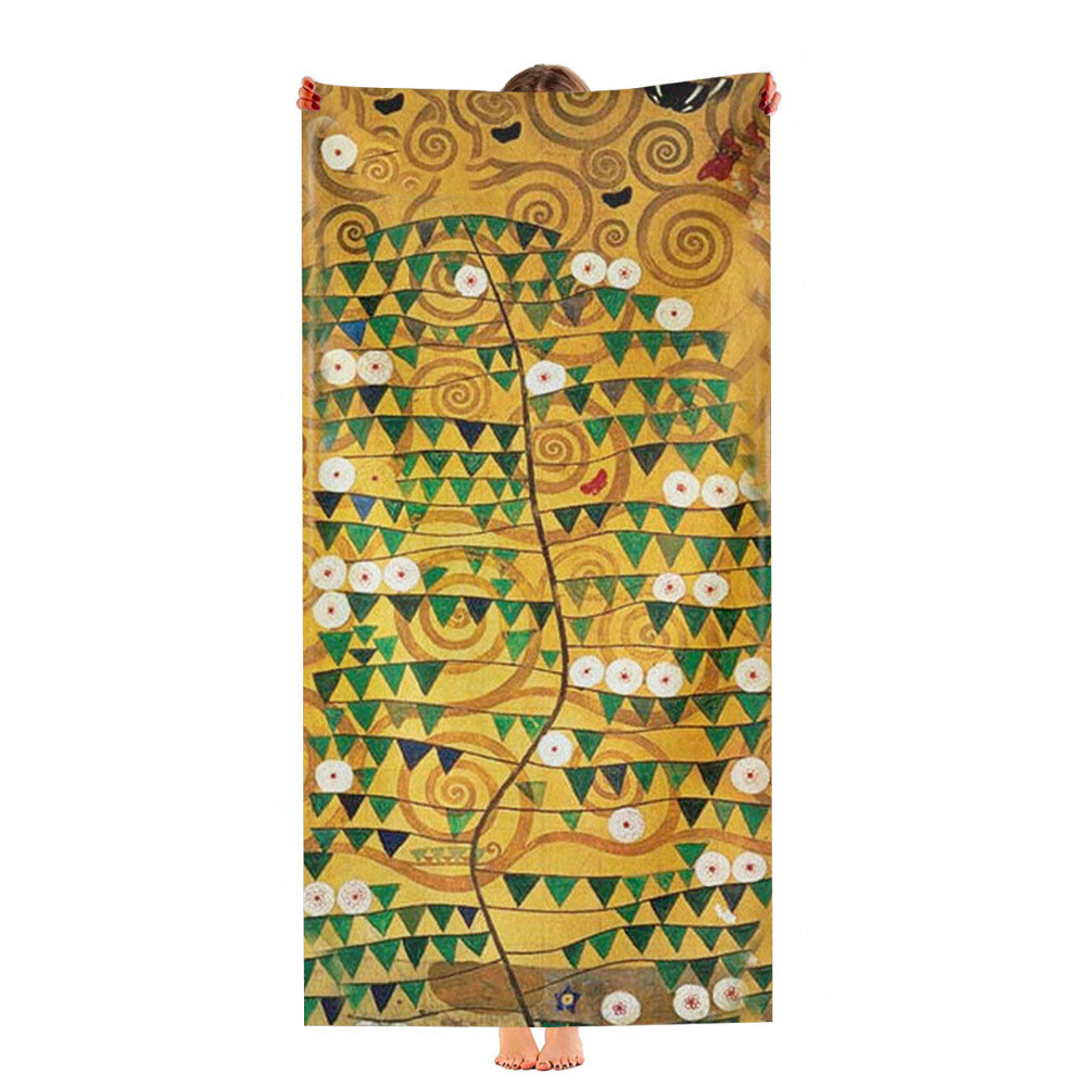 Klimt - Tree Of Life Ultra-Soft Luxury Bathroom Towels