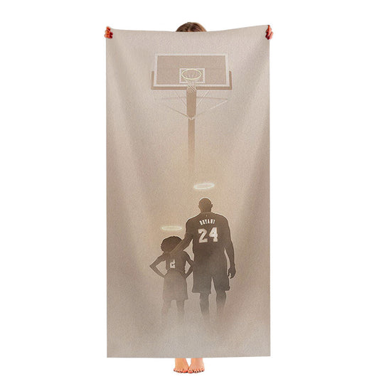 Kobe And Gigi Bryant Heaven Ultra-Soft Luxury Bathroom Towels