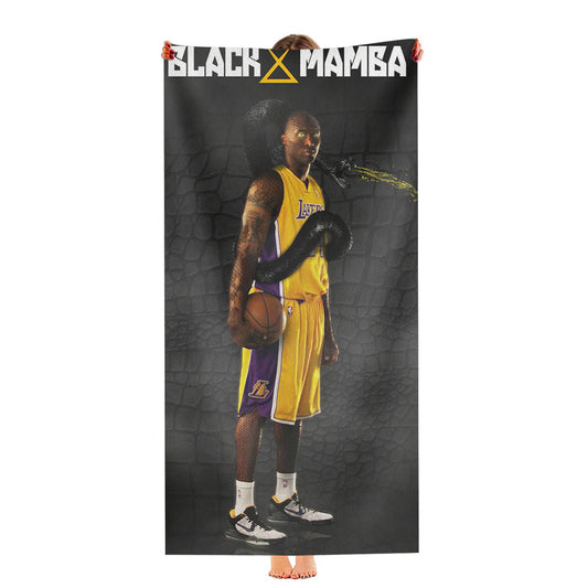 Kobe Bryan Nba X Black Mamba Ultra-Soft Luxury Bathroom Towels