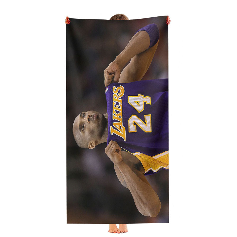 Kobe Bryant 24 La Lakers Ultra-Soft Luxury Bathroom Towels