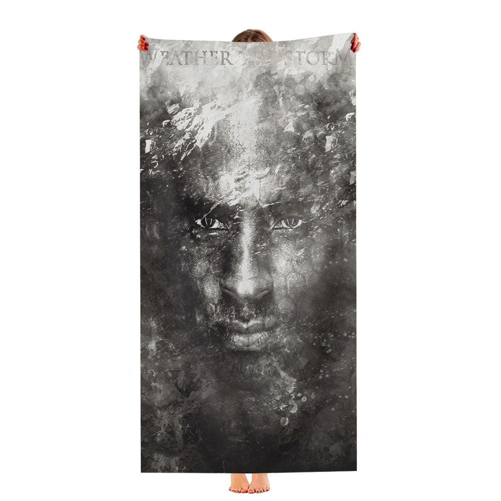 Kobe Bryant Face Ultra-Soft Luxury Bathroom Towels