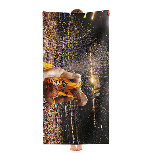 Kobe Bryant La Lakers Ultra-Soft Luxury Bathroom Towels
