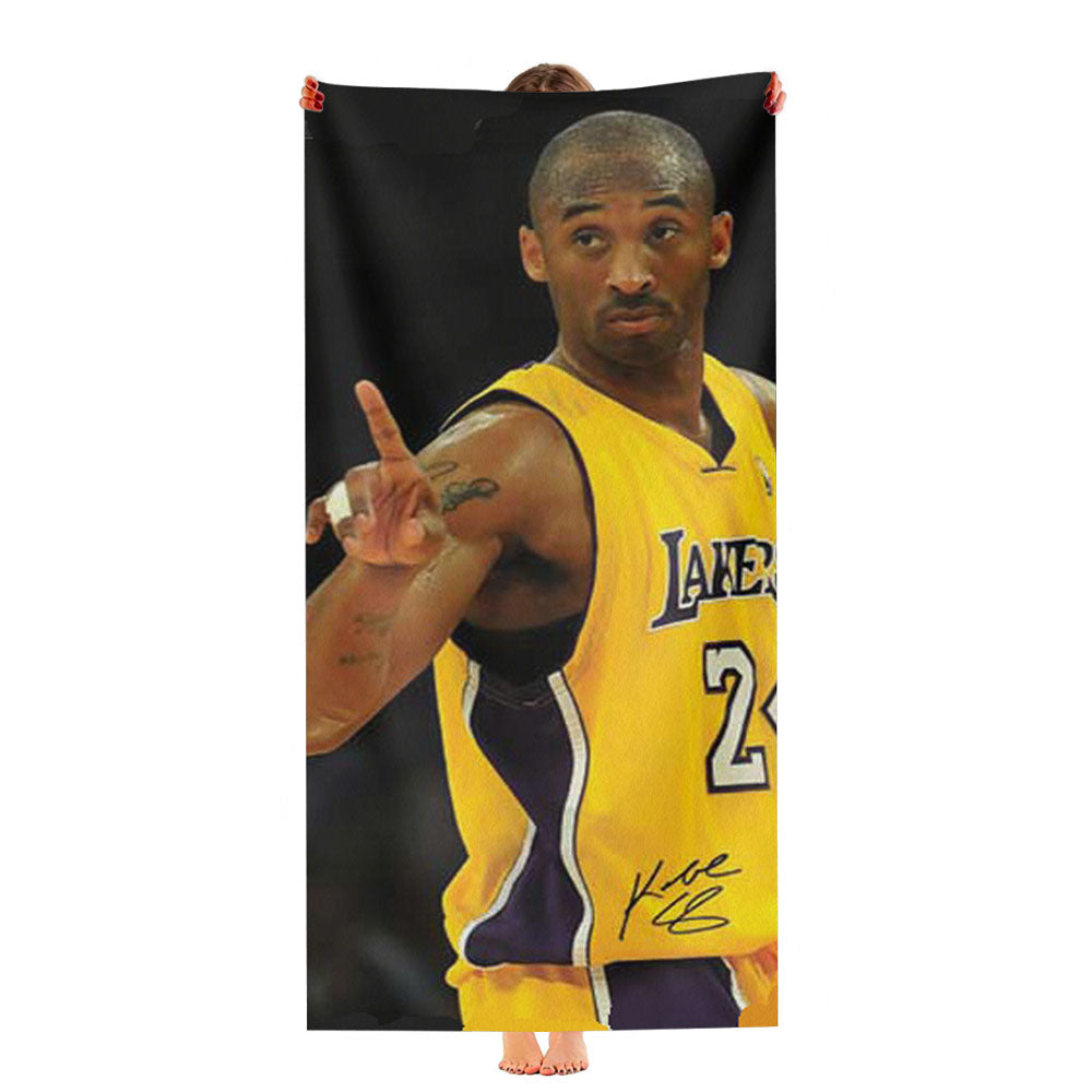 Kobe Bryant Nope Ultra-Soft Luxury Bathroom Towels