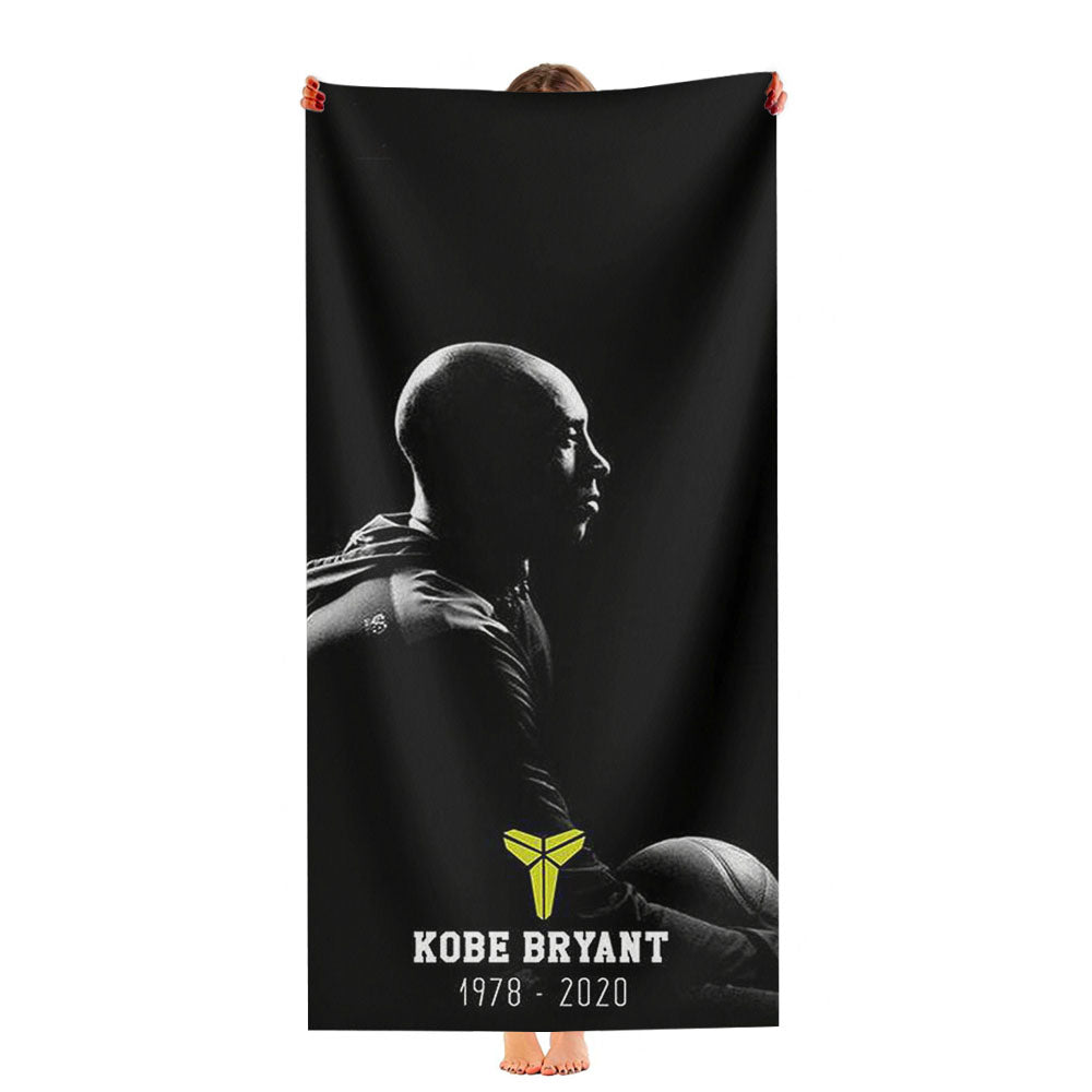 Kobe Bryant Rip Black Mamba Ultra-Soft Luxury Bathroom Towels