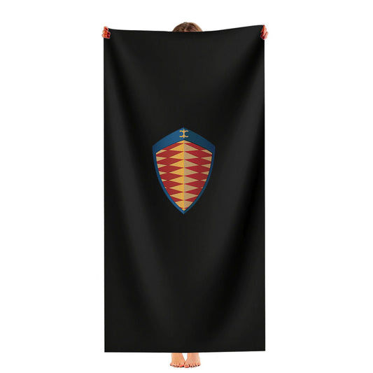 Koenigsegg Logo Ultra-Soft Luxury Bathroom Towels