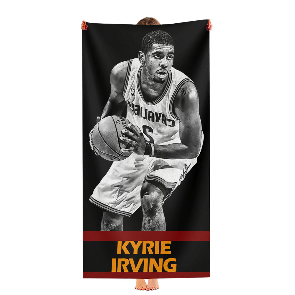 Kyrie Irving - Cleveland Cavaliers Ultra-Soft Luxury Bathroom Towels