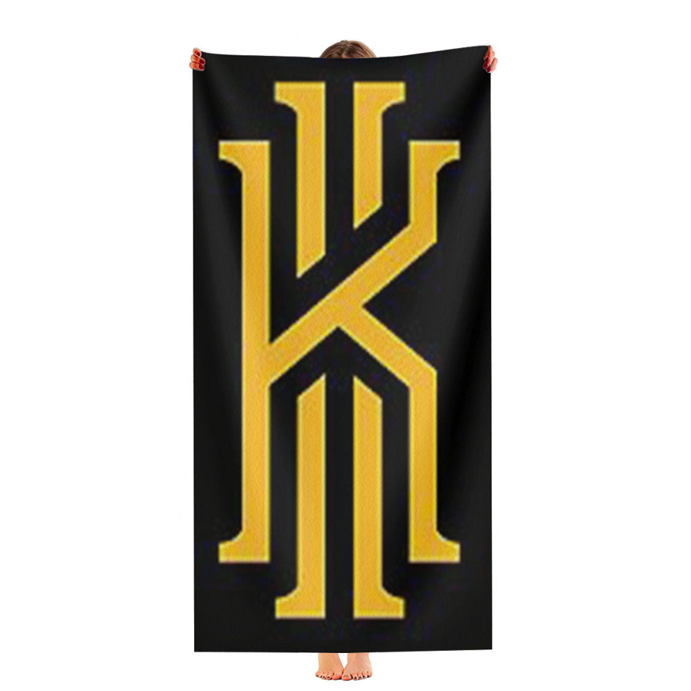 Kyrie Irving Boston Celtics Logo Ultra-Soft Luxury Bathroom Towels