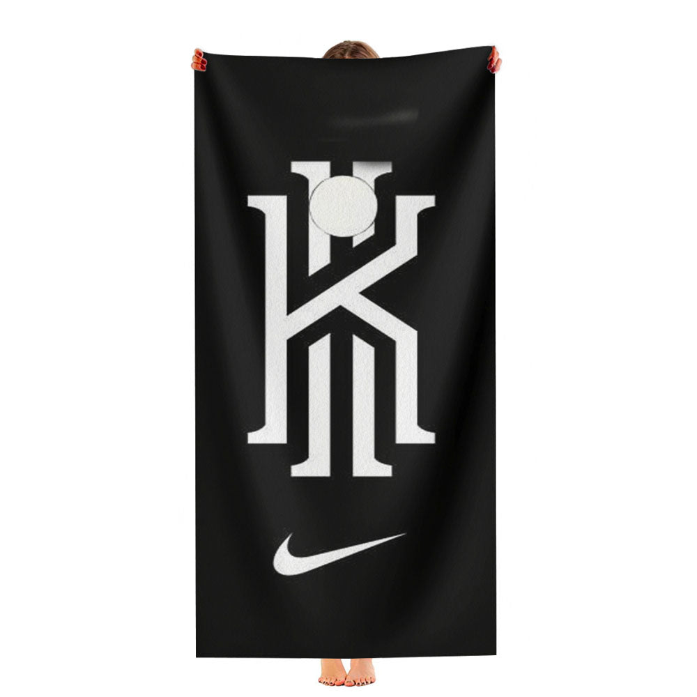 Kyrie Irving Nike Logo Ultra-Soft Luxury Bathroom Towels
