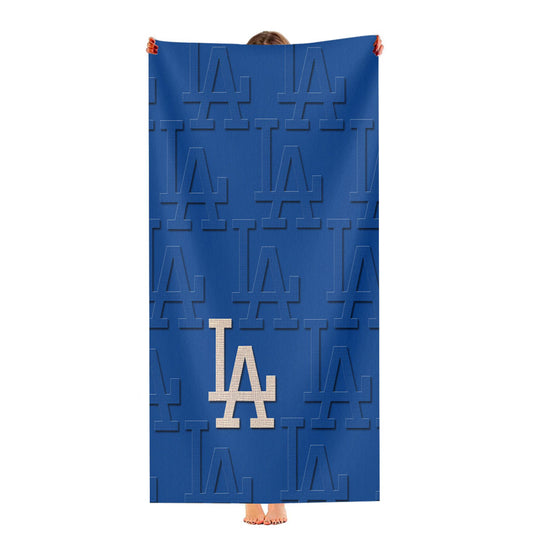 La Dodgers 3D Ultra-Soft Luxury Bathroom Towels