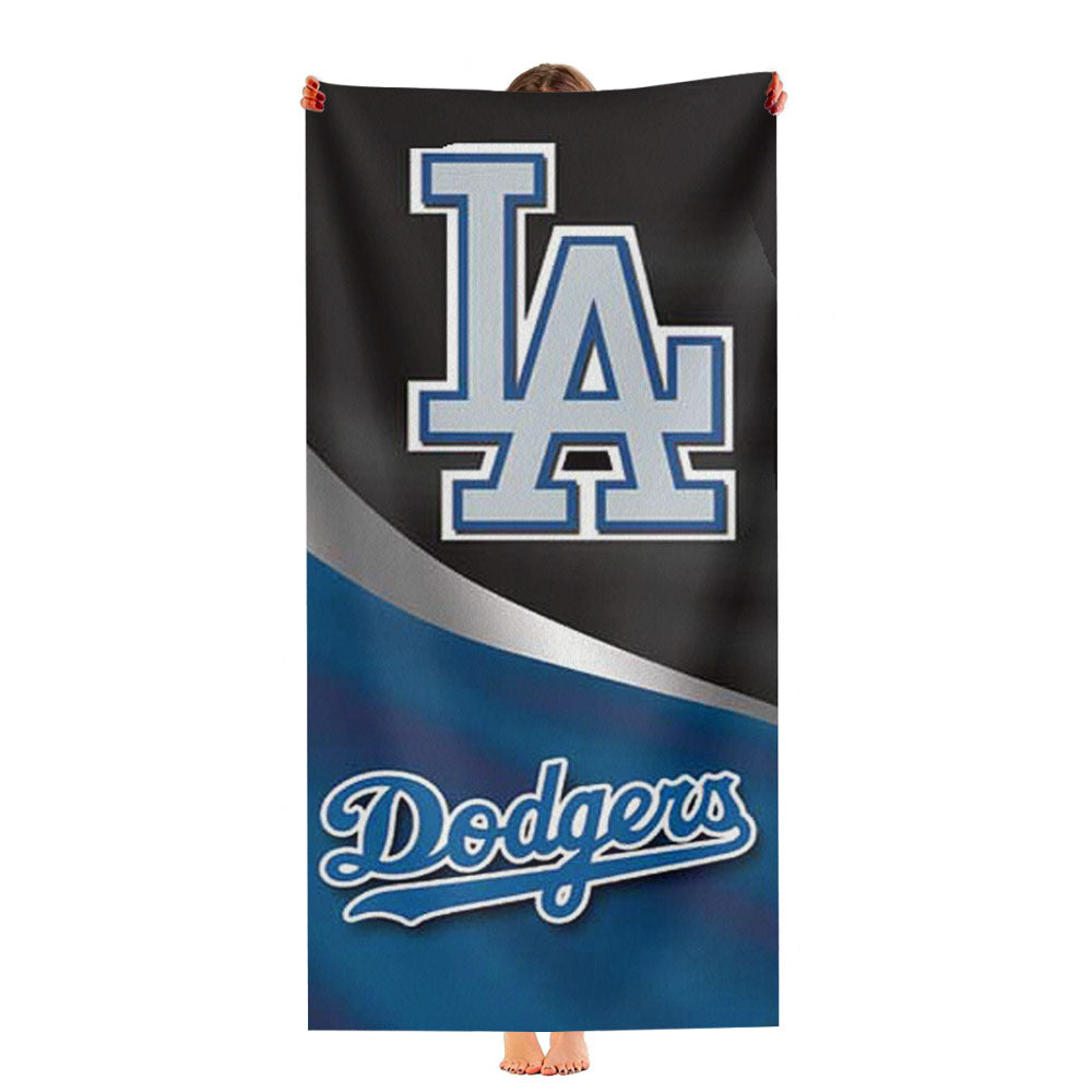 La Dodgers Cloth Logo Ultra-Soft Luxury Bathroom Towels