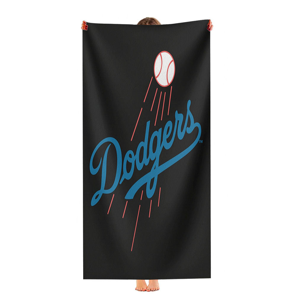La Dodgers Logo Ultra-Soft Luxury Bathroom Towels