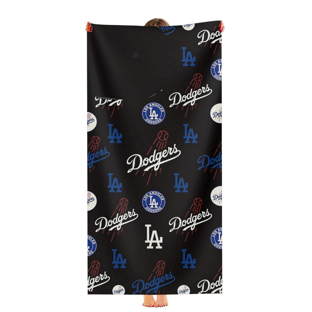 La Dodgers Logo Baseball Simbols Ultra-Soft Luxury Bathroom Towels