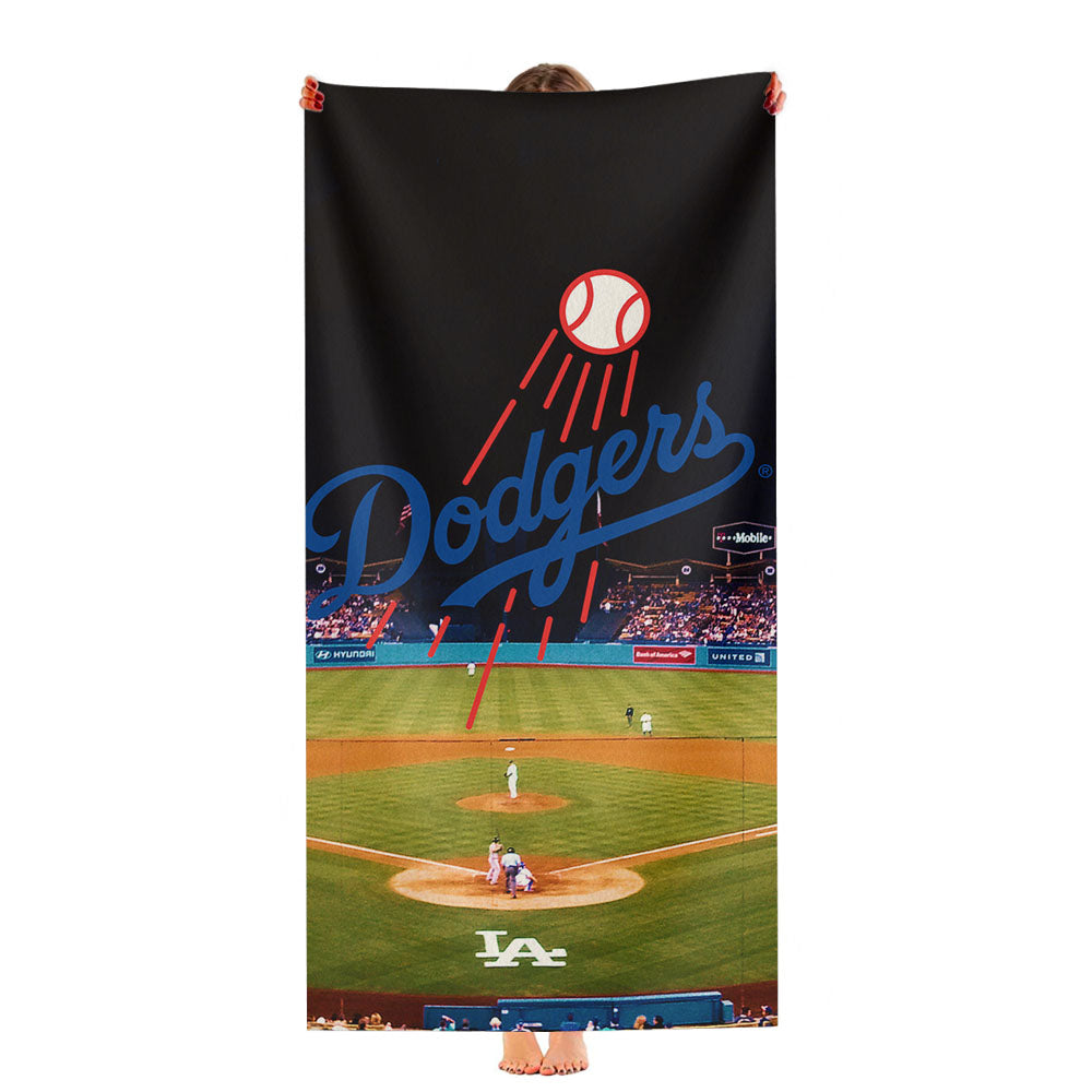 La Dodgers Stadium Ultra-Soft Luxury Bathroom Towels