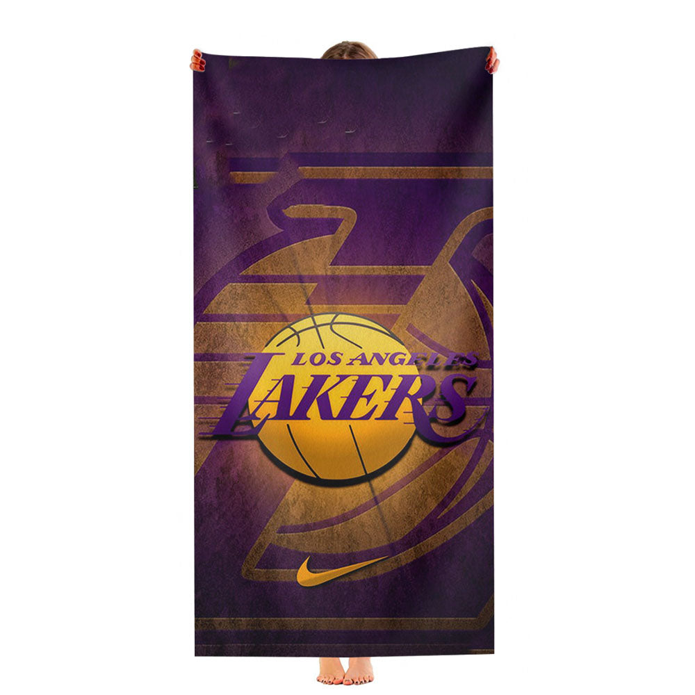La Lakers Nba Basketball Ultra-Soft Luxury Bathroom Towels