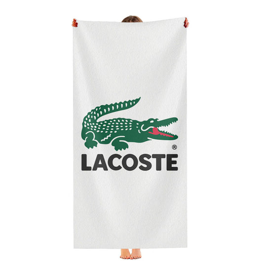 Lacoste Logo 1 Ultra-Soft Luxury Bathroom Towels