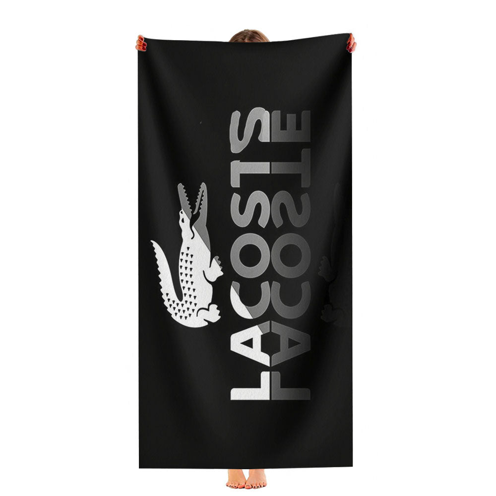 Lacoste Logo 2 Ultra-Soft Luxury Bathroom Towels