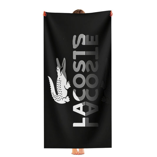 Lacoste Logo 2 Ultra-Soft Luxury Bathroom Towels