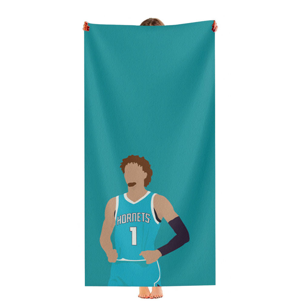Lamelo - Basketball Ultra-Soft Luxury Bathroom Towels