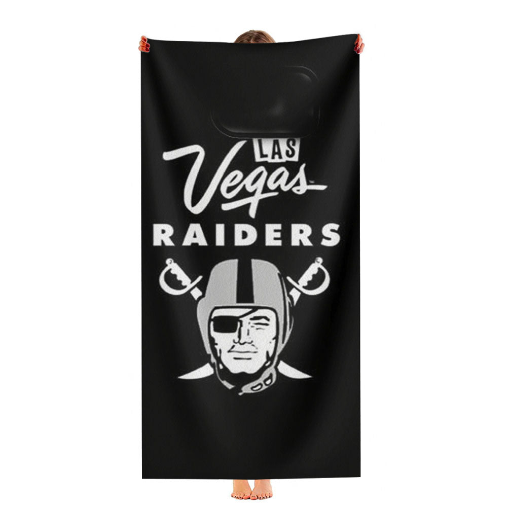 Las Vegas Raiders Ultra-Soft Luxury Bathroom Towels