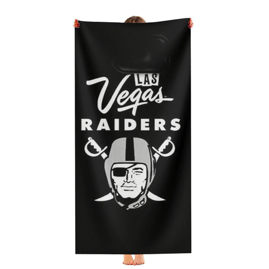 Las Vegas Raiders Ultra-Soft Luxury Bathroom Towels