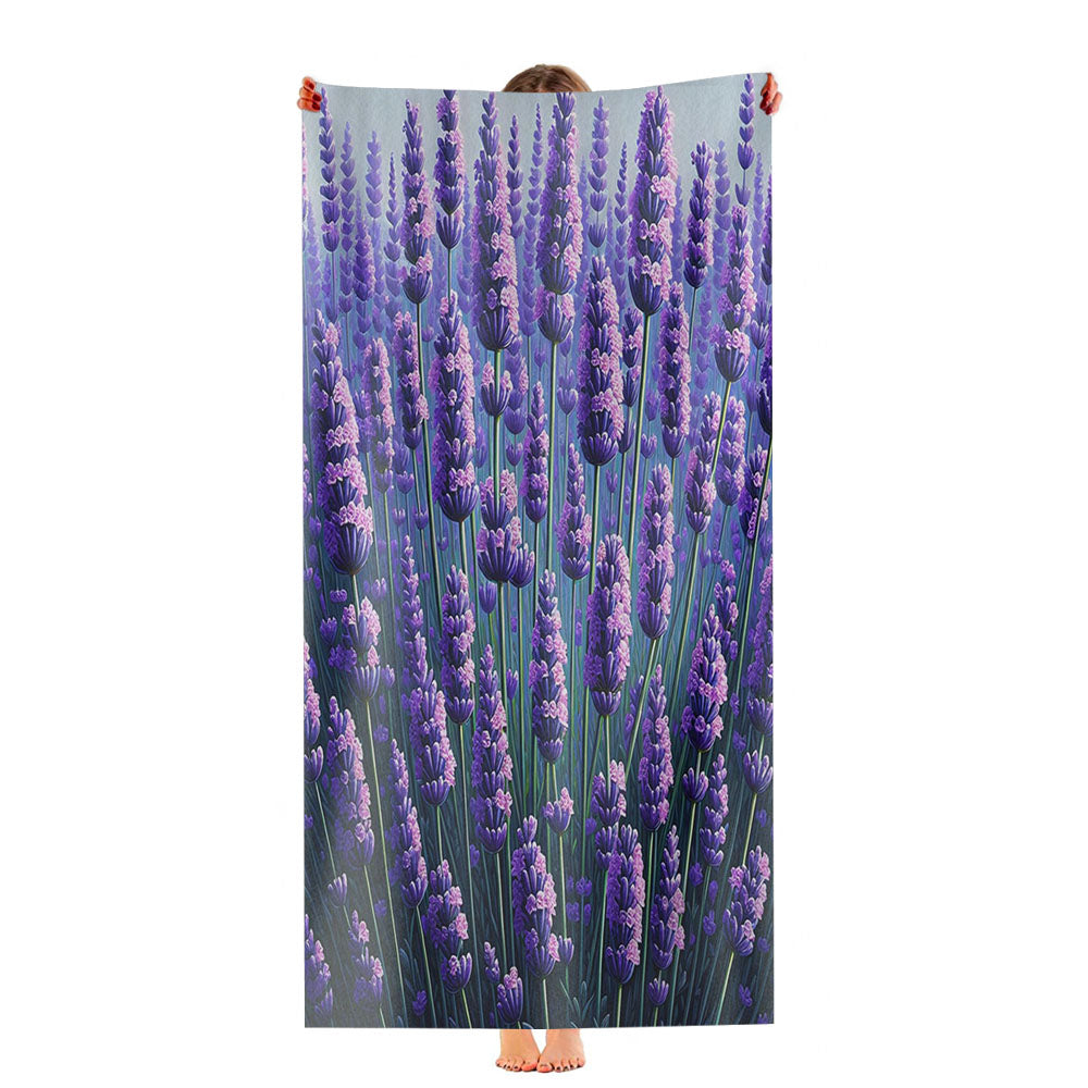 Lavender Garden Ultra-Soft Luxury Bathroom Towels