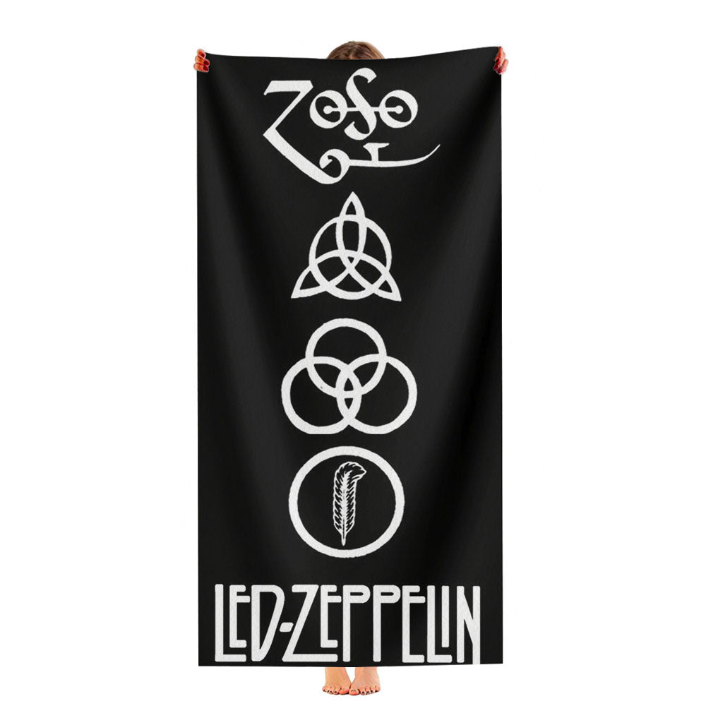 Led Zeppelin Ultra-Soft Luxury Bathroom Towels