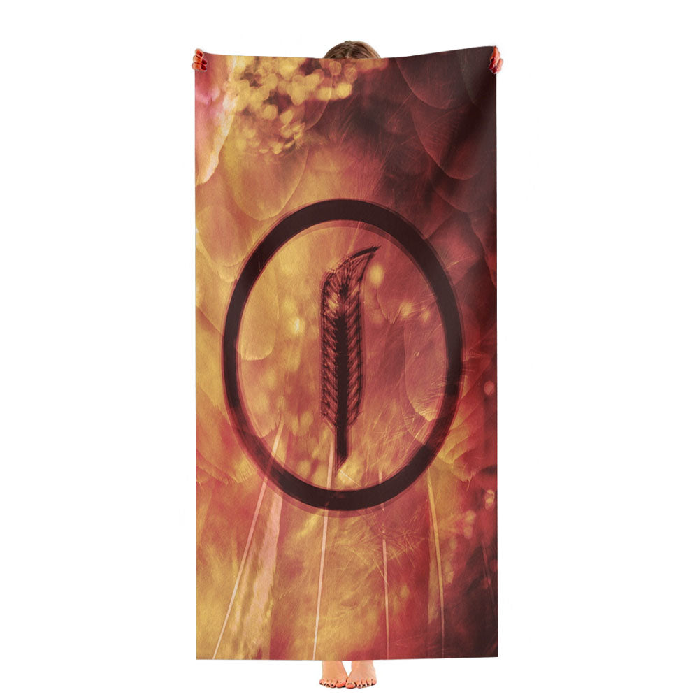 Led Zeppelin - Plant Sign Ultra-Soft Luxury Bathroom Towels