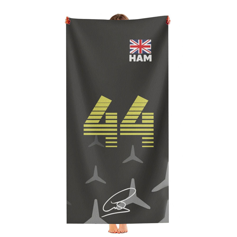 Lewis Hamilton - F1 Ultra-Soft Luxury Bathroom Towels