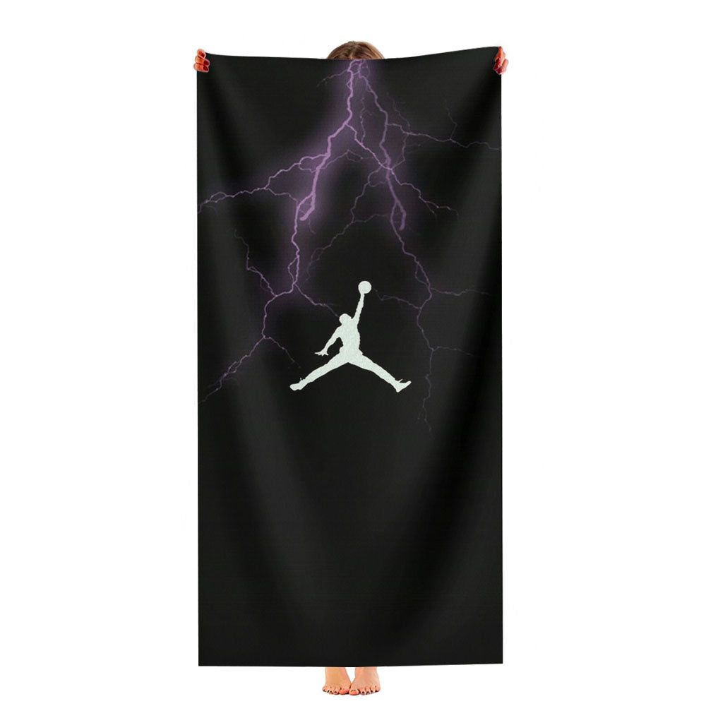 Light Storm Air Jordan Ultra-Soft Luxury Bathroom Towels