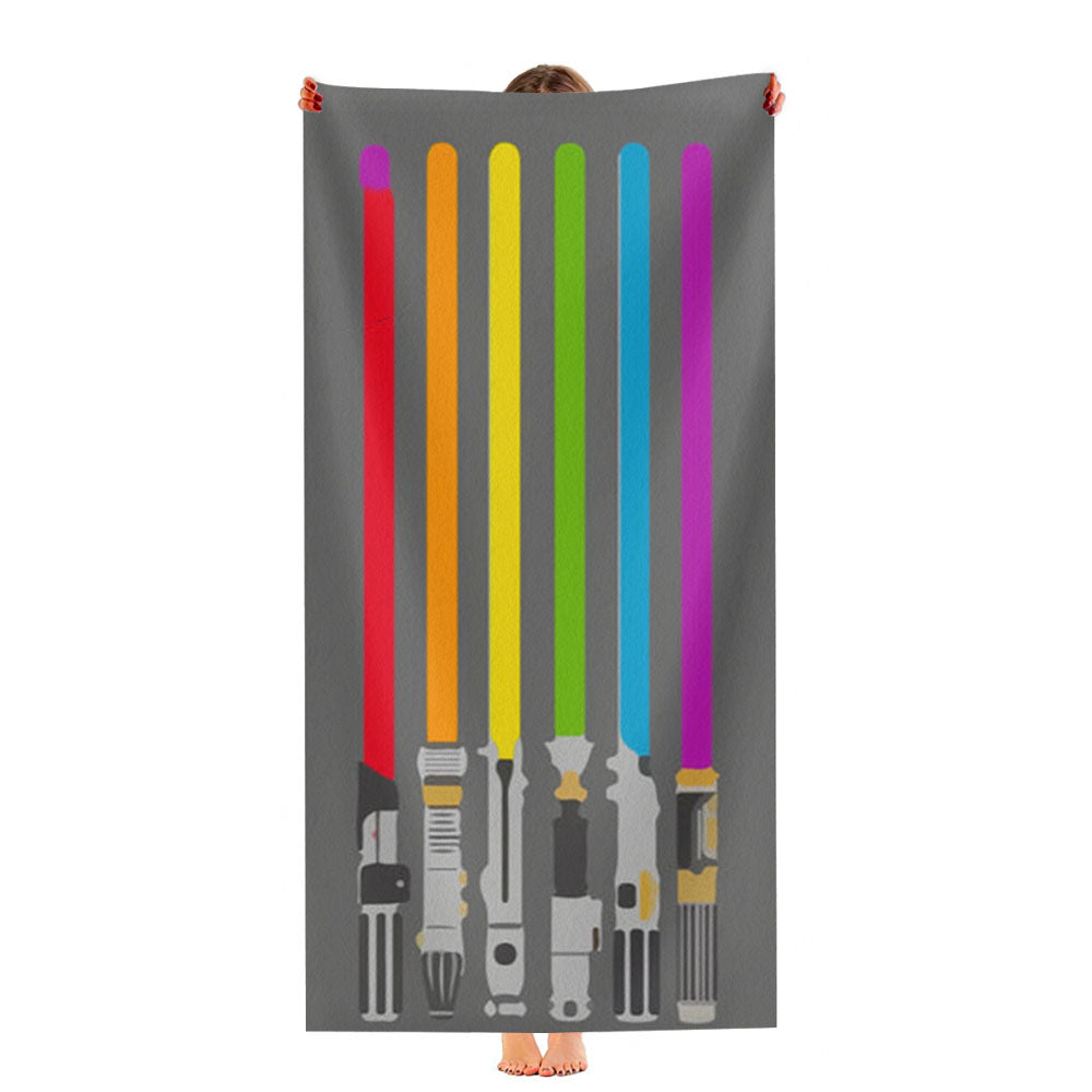 Lightsabers Ultra-Soft Luxury Bathroom Towels