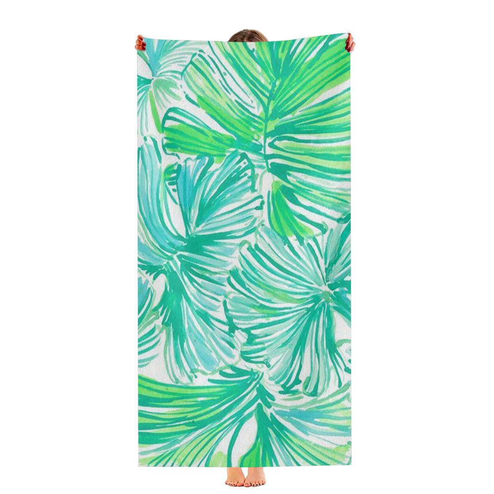 Lill Pulitzer Tosca Tropical Pattern Ultra-Soft Luxury Bathroom Towels