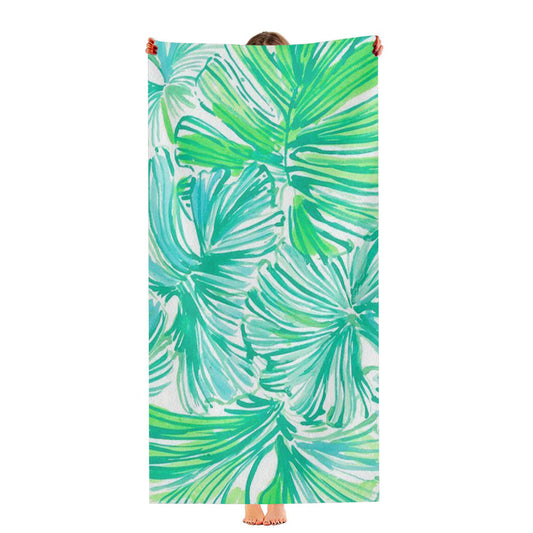 Lill Pulitzer Tosca Tropical Pattern Ultra-Soft Luxury Bathroom Towels