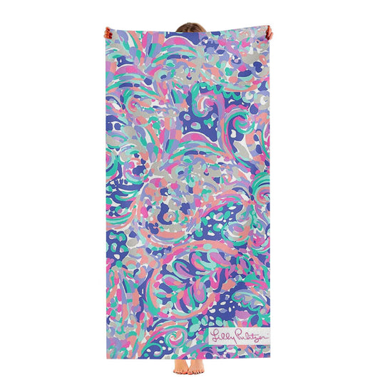 Lilly Pulitzer La Playa Ultra-Soft Luxury Bathroom Towels