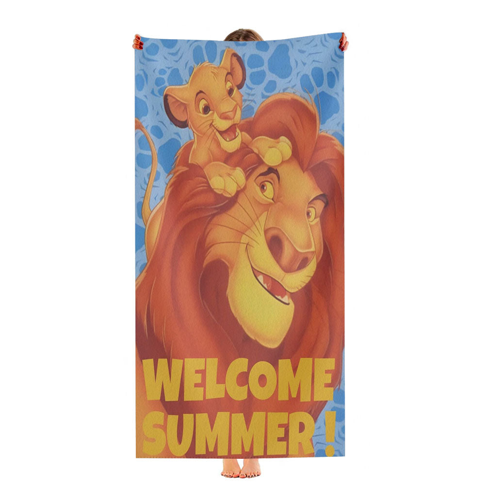 Lion King Ultra-Soft Luxury Bathroom Towels